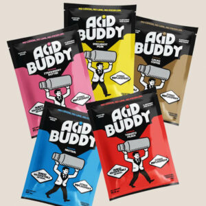 Cocktail Buddies Acid Mix 5 Packet Mixture