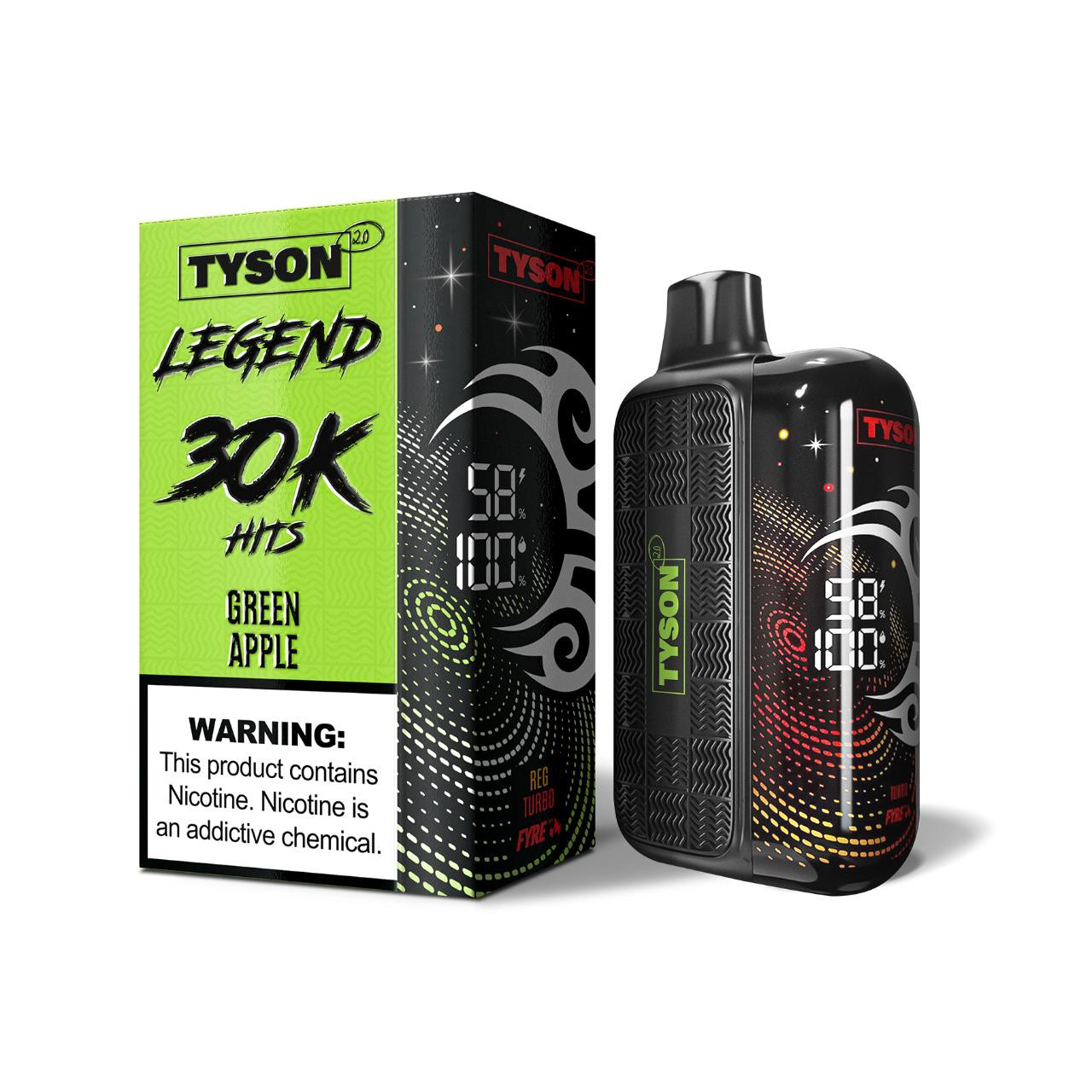 Tyson Frozen Apple 30k Puff